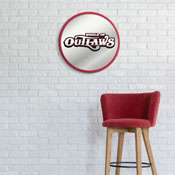 World of Outlaws: Modern Disc Mirrored Wall Sign, FNB-LIWOOR-235-01A