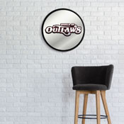 World of Outlaws: Modern Disc Mirrored Wall Sign, FNB-LIWOOR-235-01A