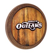 World of Outlaws: "Faux" Barrel Top Sign, LIWOOR-240-01