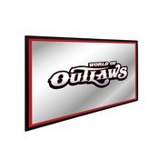 World of Outlaws: Framed Mirrored Wall Sign, LIWOOR-265-01