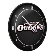 World of Outlaws: Modern Disc Wall Clock, LIWOOR-510-01