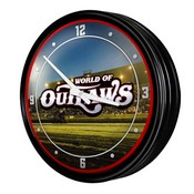 World of Outlaws: Under the Lights - Retro Lighted Wall Clock, LIWOOR-550-02