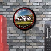 World of Outlaws: Under the Lights - Retro Lighted Wall Clock, LIWOOR-550-02