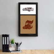 World of Outlaws: Dual Logo - Cork Note Board, LIWOOR-640-02
