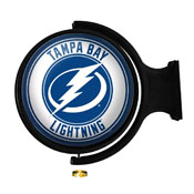 Tampa Bay Lightning: Original Round Illuminated Rotating Wall Sign, NHTBLG-115-01