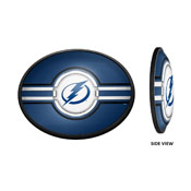 Tampa Bay Lightning: Oval Slimline Illuminated Wall Sign, NHTBLG-140-01