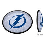 Tampa Bay Lightning: Ice Rink - Oval Slimline Illuminated Wall Sign, NHTBLG-140-02