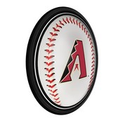 Arizona Diamondbacks: Baseball - Round Slimline Lighted Wall Sign, MBARIZ-130-31