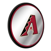 Arizona Diamondbacks: Modern Disc Mirrored Wall Sign, AGS-MBARIZ-235-01A