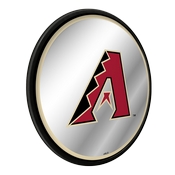 Arizona Diamondbacks: Modern Disc Mirrored Wall Sign, AGS-MBARIZ-235-01A