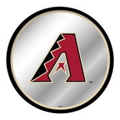 Arizona Diamondbacks: Modern Disc Mirrored Wall Sign, AGS-MBARIZ-235-01A