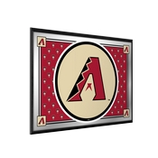 Arizona Diamondbacks: Team Spirit - Framed Mirrored Wall Sign, AGS-MBARIZ-265-02A