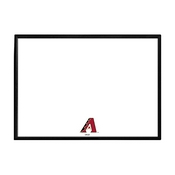 Arizona Diamondbacks: Framed Dry Erase Wall Sign, AGS-MBARIZ-613-01A