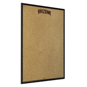 Arizona Diamondbacks: Wordmark - Framed Corkboard, AGS-MBARIZ-643-02A