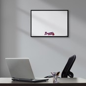 Atlanta Braves: Framed Dry Erase Wall Sign, AGS-MBATLB-613-02A