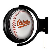 Baltimore Orioles: Baseball - Original Round Rotating Lighted Wall Sign, MBBALT-115-31