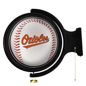 Baltimore Orioles: Baseball - Original Round Rotating Lighted Wall Sign, MBBALT-115-31