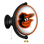 Baltimore Orioles: Original Oval Rotating Lighted Wall Sign, FNB-MBBALT-125-01A