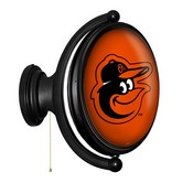 Baltimore Orioles: Original Oval Rotating Lighted Wall Sign, FNB-MBBALT-125-01A