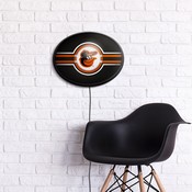 Baltimore Orioles: Oval Slimline Lighted Wall Sign, FNB-MBBALT-140-01A