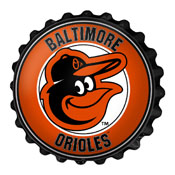Baltimore Orioles: Bottle Cap Wall Sign, MBBALT-210-01