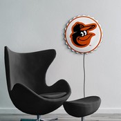 Baltimore Orioles: Bottle Cap Wall Light, MBBALT-215-01