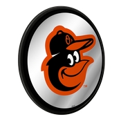 Baltimore Orioles: Modern Disc Mirrored Wall Sign, AGS-MBBALT-235-01A