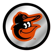 Baltimore Orioles: Modern Disc Mirrored Wall Sign, AGS-MBBALT-235-01A