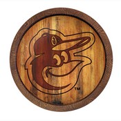 Baltimore Orioles: Branded "Faux" Barrel Top Sign, FNB-MBBALT-240-02