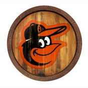 Baltimore Orioles: Weathered "Faux" Barrel Top Sign, FNB-MBBALT-240-03