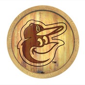 Baltimore Orioles: Branded "Faux" Barrel Top Sign, FNB-MBBALT-240-02