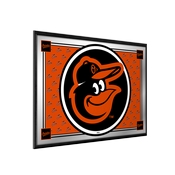 Baltimore Orioles: Team Spirit - Framed Mirrored Wall Sign, AGS-MBBALT-265-02A