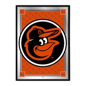 Baltimore Orioles: Vertical Team Spirit - Framed Mirrored Wall Sign, MBBALT-275-02