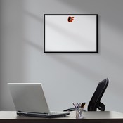Baltimore Orioles: Logo - Framed Dry Erase Wall Sign, AGS-MBBALT-613-01A