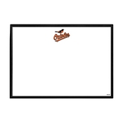 Baltimore Orioles: Framed Dry Erase Wall Sign, AGS-MBBALT-613-02A