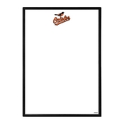Baltimore Orioles: Framed Dry Erase Wall Sign, AGS-MBBALT-613-02A