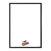 Baltimore Orioles: Framed Dry Erase Wall Sign, AGS-MBBALT-613-02A