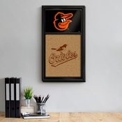 Baltimore Orioles: Dual Logo - Cork Note Board, AGS-MBBALT-640-02A