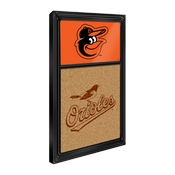 Baltimore Orioles: Dual Logo - Cork Note Board, AGS-MBBALT-640-02A