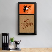 Baltimore Orioles: Dual Logo - Cork Note Board, AGS-MBBALT-640-02A
