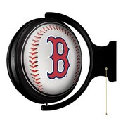 Boston Red Sox: Baseball - Original Round Rotating Lighted Wall Sign, MBBOST-115-31