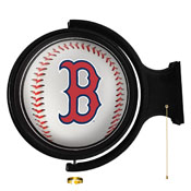 Boston Red Sox: Baseball - Original Round Rotating Lighted Wall Sign, MBBOST-115-31