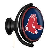 Boston Red Sox: Original Oval Rotating Lighted Wall Sign, FNB-MBBOST-125-01A