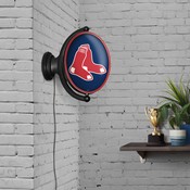 Boston Red Sox: Original Oval Rotating Lighted Wall Sign, FNB-MBBOST-125-01A