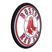 Boston Red Sox: Round Slimline Lighted Wall Sign, MBBOST-130-01