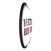 Boston Red Sox: Alternate Logo - Round Slimline Lighted Wall Sign, MBBOST-130-04
