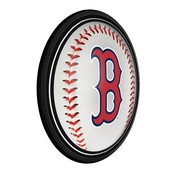 Boston Red Sox: Baseball - Round Slimline Lighted Wall Sign, MBBOST-130-31