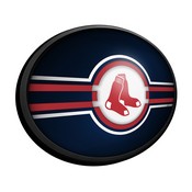Boston Red Sox: Oval Slimline Lighted Wall Sign, FNB-MBBOST-140-01A