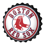 Boston Red Sox: Bottle Cap Wall Sign, MBBOST-210-01