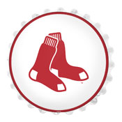Boston Red Sox: Bottle Cap Wall Light, MBBOST-215-01